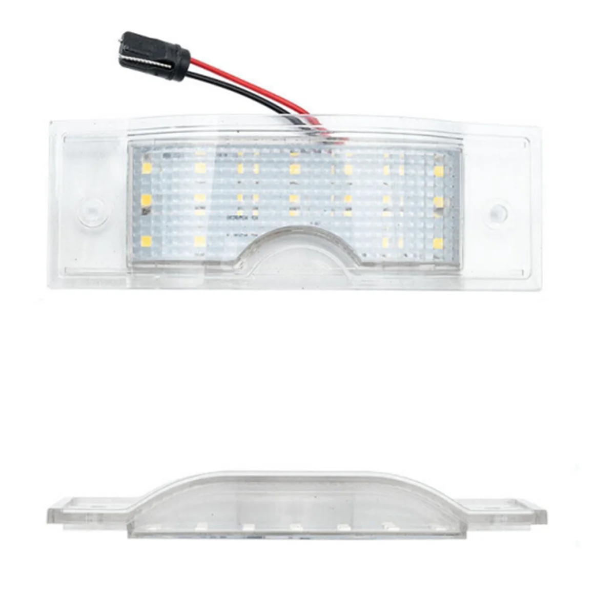 Car LED Number License Plate Light Lamp White 8200434687 for Opel Movano Renault Master Traffic MK2 Vauxhall Tail Lamps