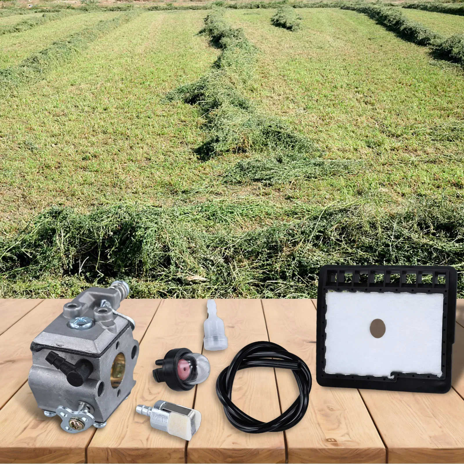 

Комплект карбюратора, совместимый с бензопилами Echo CS300 CS301 CS305 CS340 CS341 CS345, улучшенная производительность двигателя