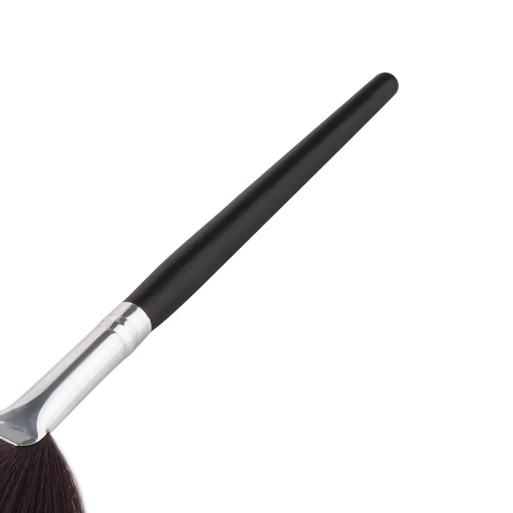 1 Pcs Professional Fan Makeup Brush Blending Highlighter Contour Face Loose Powder Brush Rose Gold Cosmetic Beauty Tools