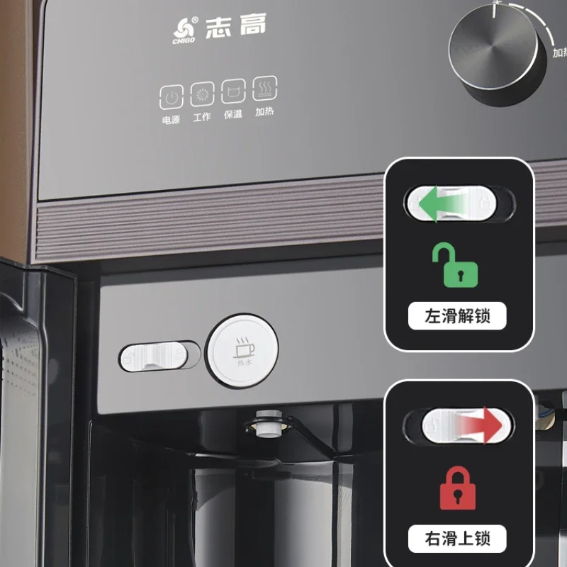 インテリジェント垂直ウォーターディスペンサー,全自動,家庭用,冷蔵庫用,オフィス用,小型トップバケット