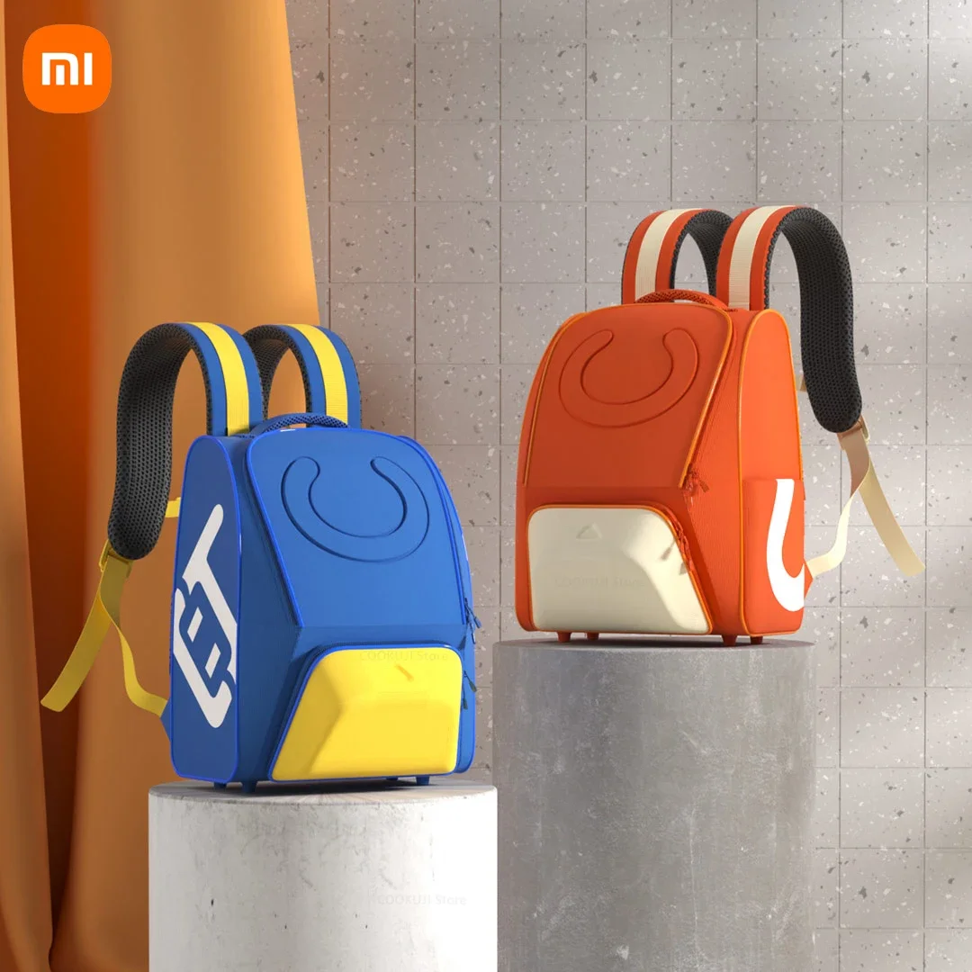 Imagem -02 - Xiaomi Descompressão Mochila para Crianças Bolsas Escolares Leves para Crianças Impermeável Novo