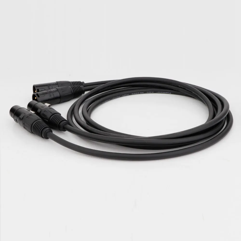Пара HiFi XLR аудиокабель Western электрический xlr кабель для микрофонного микшера усилитель компакт-дисков 3-контактный XLR NEUTRIK микрофонный кабель