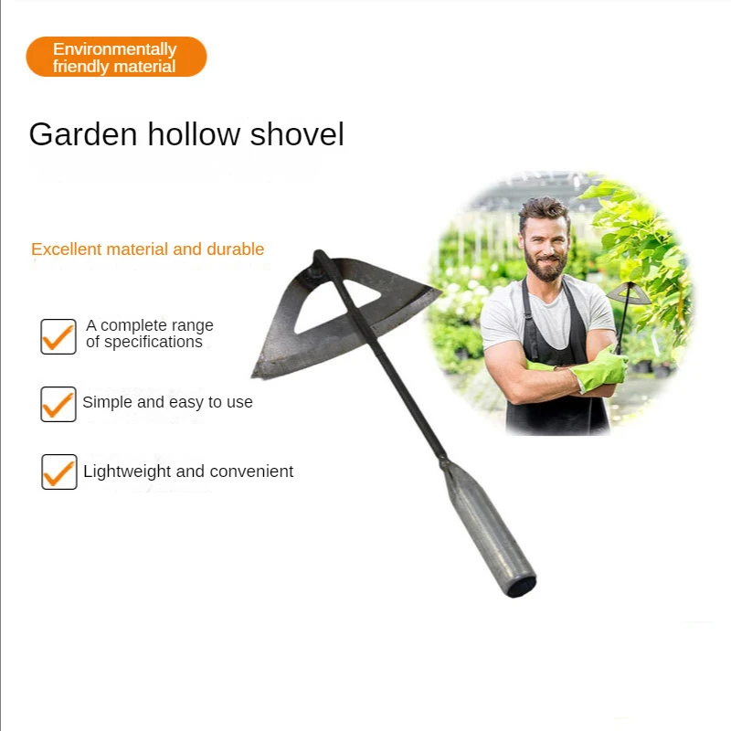 1pcs Handheld Weeding Hoe Farm Vegetable Planting Weeding Rake Garden Agriculture Weeding Tool