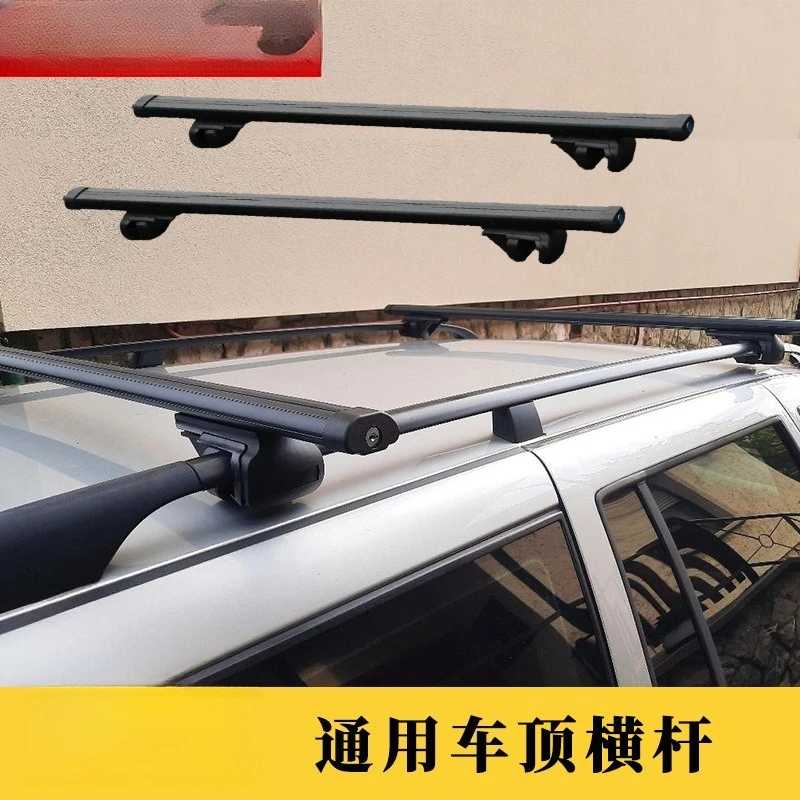 Roof rack crossbar Car modified general SUV off-road Roof rack crossbar Aluminum alloy luggage rack crossbar