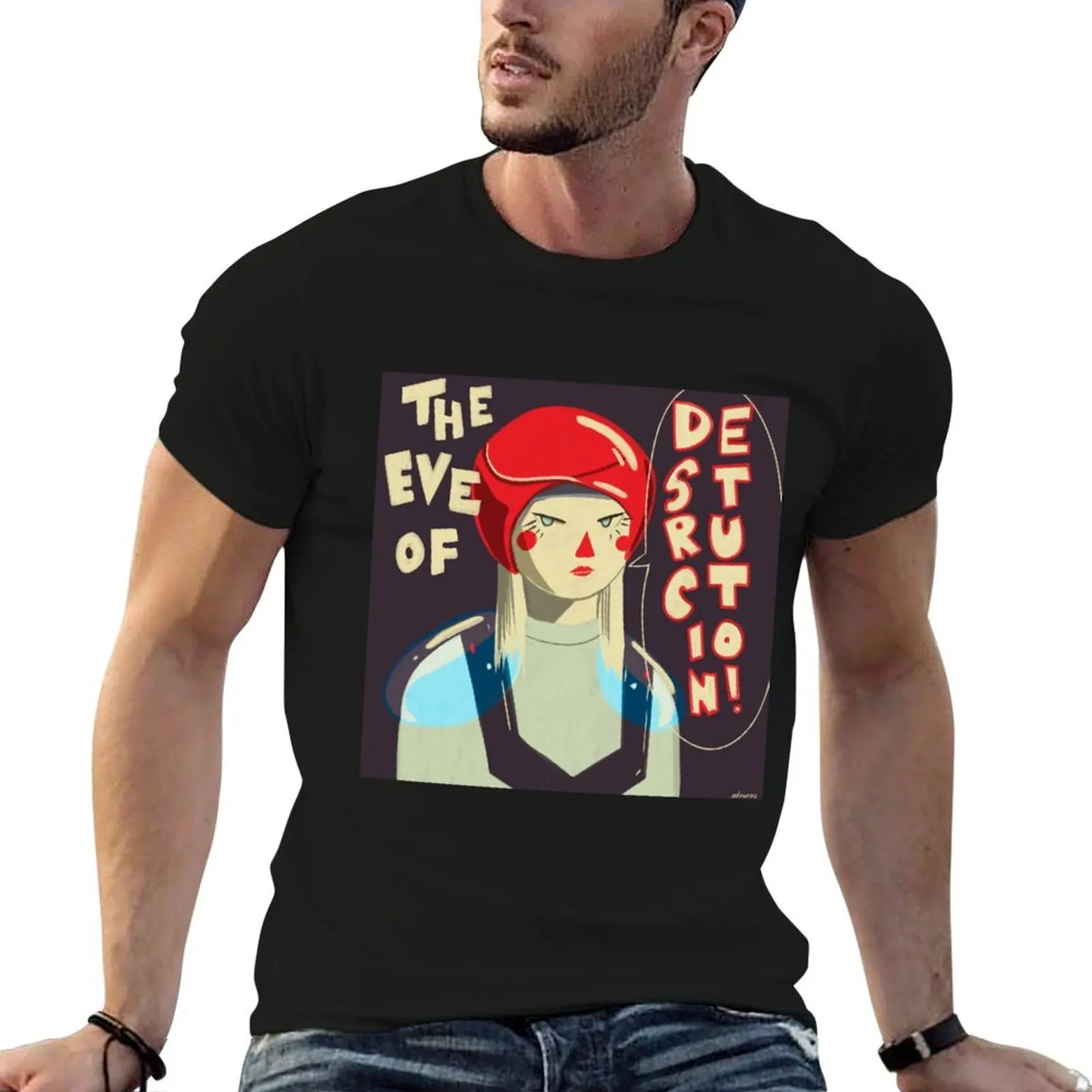 

The Eve of Destruction T-Shirt essential t shirt anime t shirts for man man t shirt cotton T-Shirt