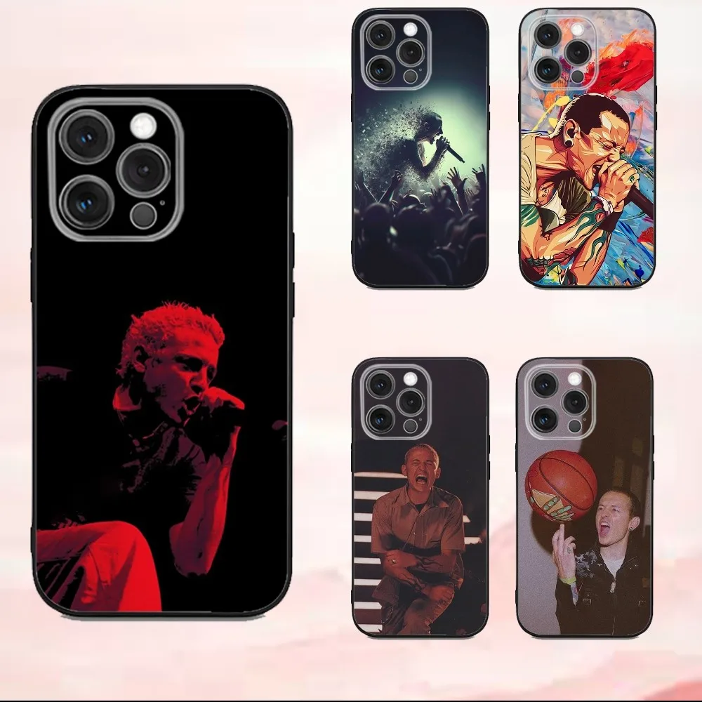 

C-Chesters Singer B-Bennington-ns Phone Case For iPhone16,se4,15,14,13,12,11,Pro,X,XS,Max,XR,Plus,Mini Soft Black Cover