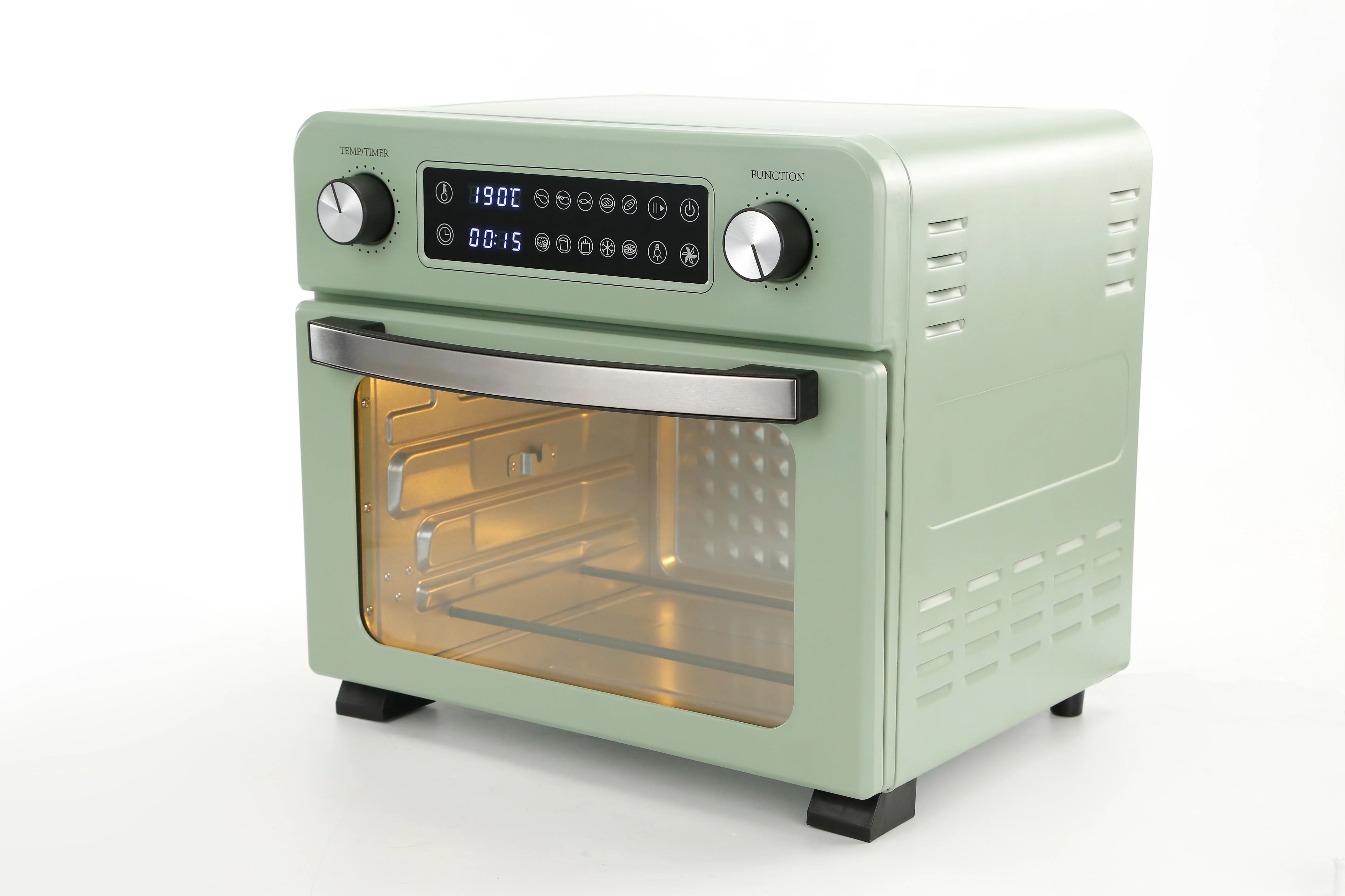 26L Stainless Steel Multi Color Digital Electric Baking Oven With Rotisserie Convection