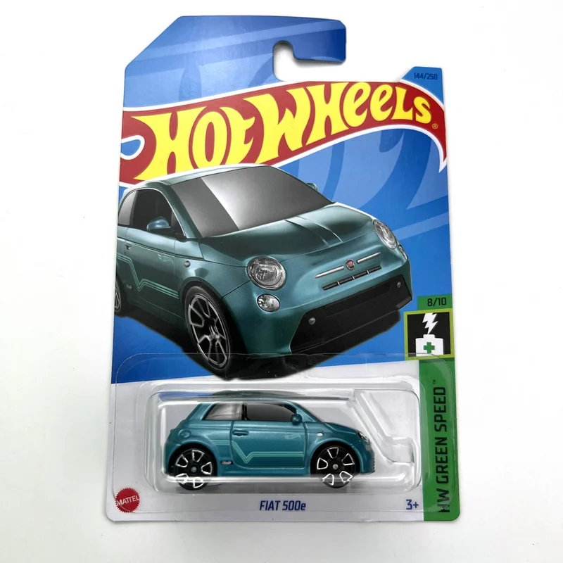 

Hot Wheels 2023, 1/64 FIAT 500e, литая под давлением металлическая модель, коллекция игрушечных транспортных средств