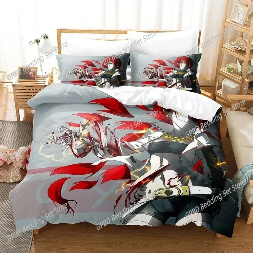 

Anime Pixiv Fantasia T Comfortable Duvet Quilt Cover Pillowcase Bedding Set Children Bedroom Decoration Home Textile