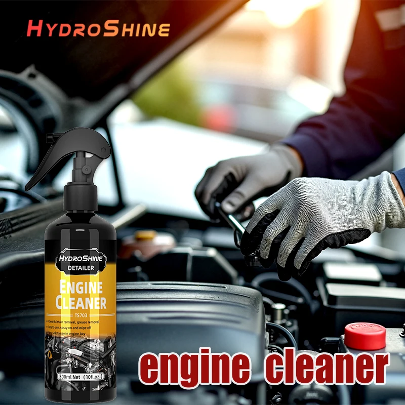 Hydroshine Engine Bay Cleaner Pflege Reinigungswerkzeug Schwerer Ölstaub Leistungsstarke Dekontamination für das Auto-Motorfach Clean Spray