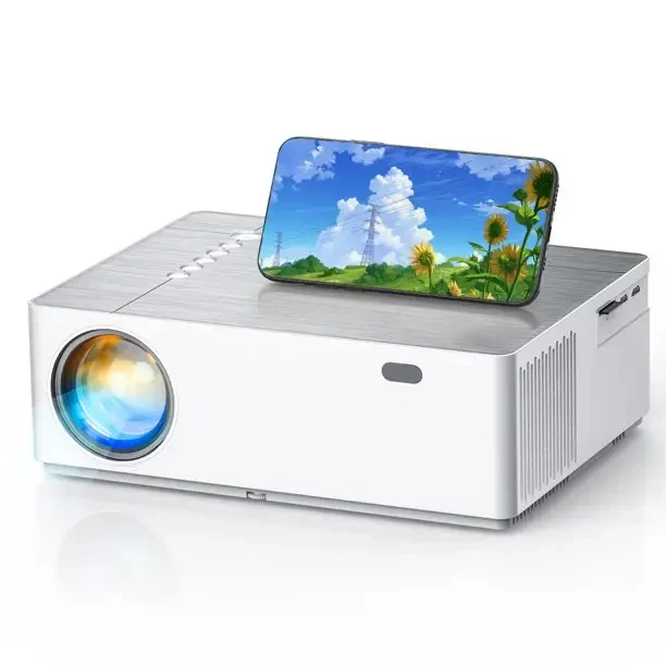 1080P WiFi Miracast Projector Screen Mirroring Smart Projectors 4k Home Theater Business School Use Proyector LED LCD Video Beam