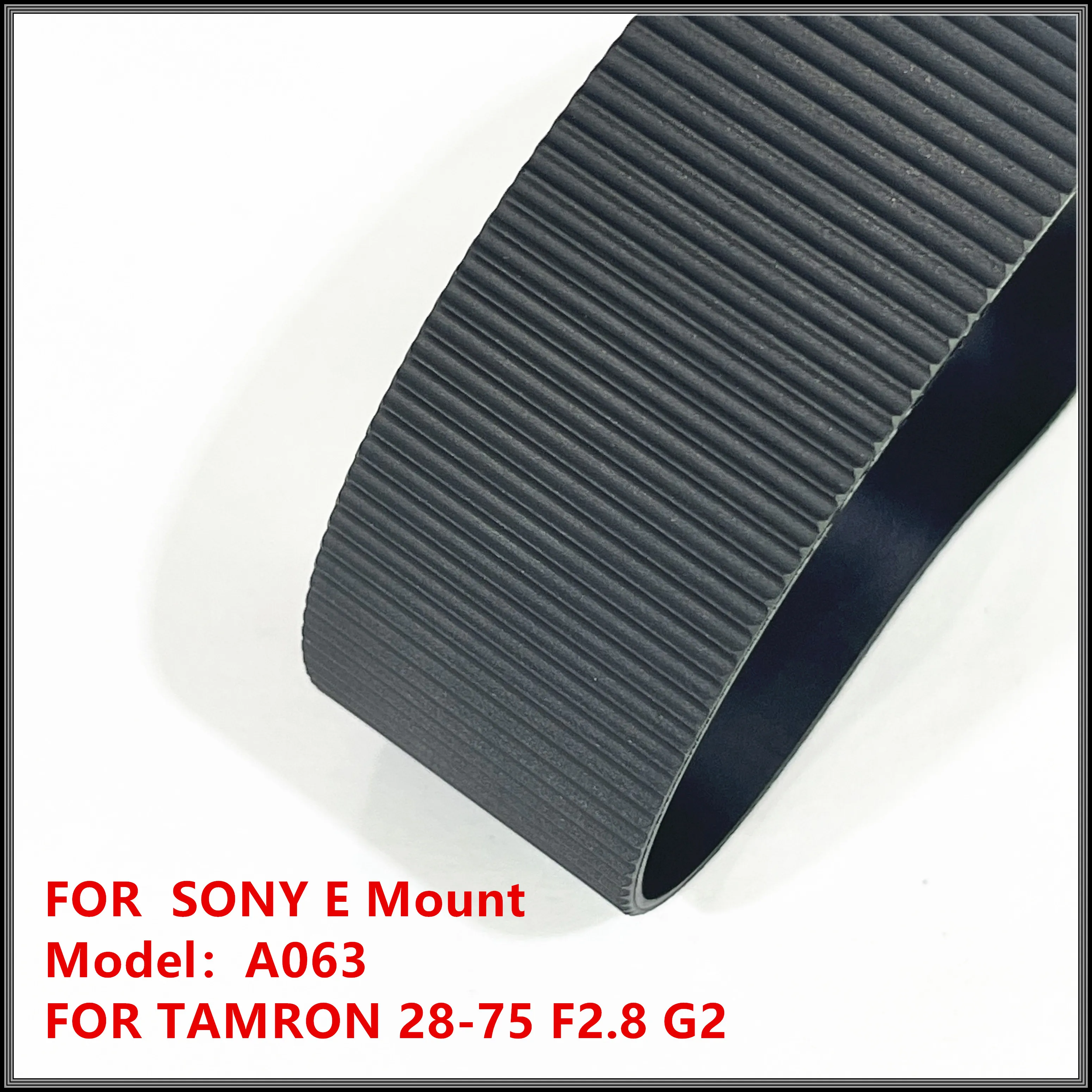 NEW  High-quality Lens Zoom Rubber For TAMRON 28-75G2 (A063) 28-75 G2 Repair Part