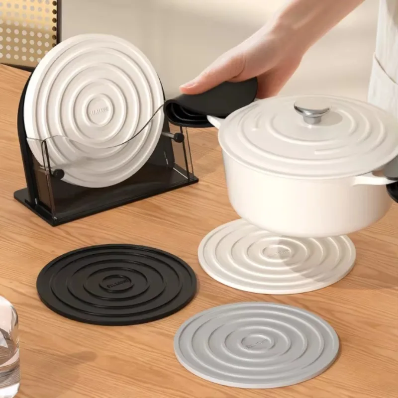 Wholesale Silicone Heat Insulation Pad Set - High-Temperature Resistant Table & Kitchen Mats for Pots Casseroles and Tableware