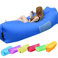 Bolsa de sofá inflable para perezosos de aire al aire libre, sofá portátil para acampar, saco de dormir de aire, colchón para el almuerzo, sillón reclinable para conciertos y festivales de música