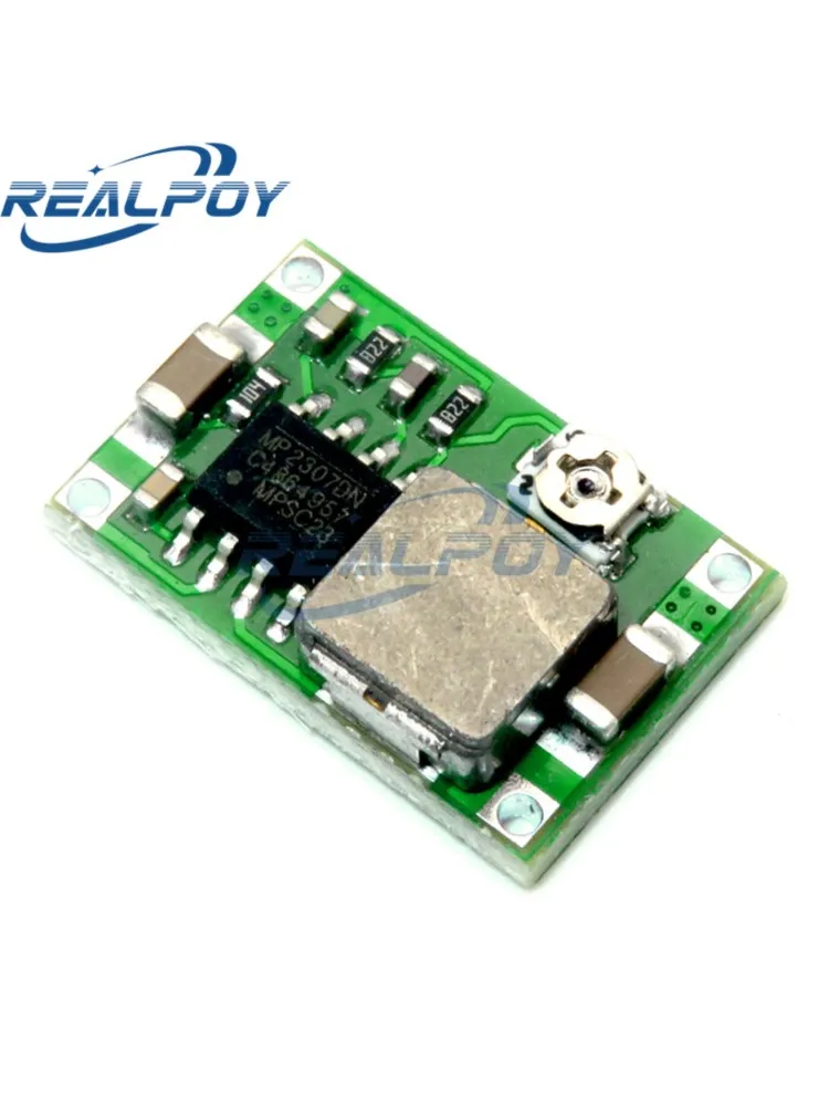 Mini360 RC moduł samolotu Mini 360 DC przetwornica 2A moduł obniżający 4.75V-23V do 1V-17V 17x11x3.8mm LM2596 — zdjęcie 2