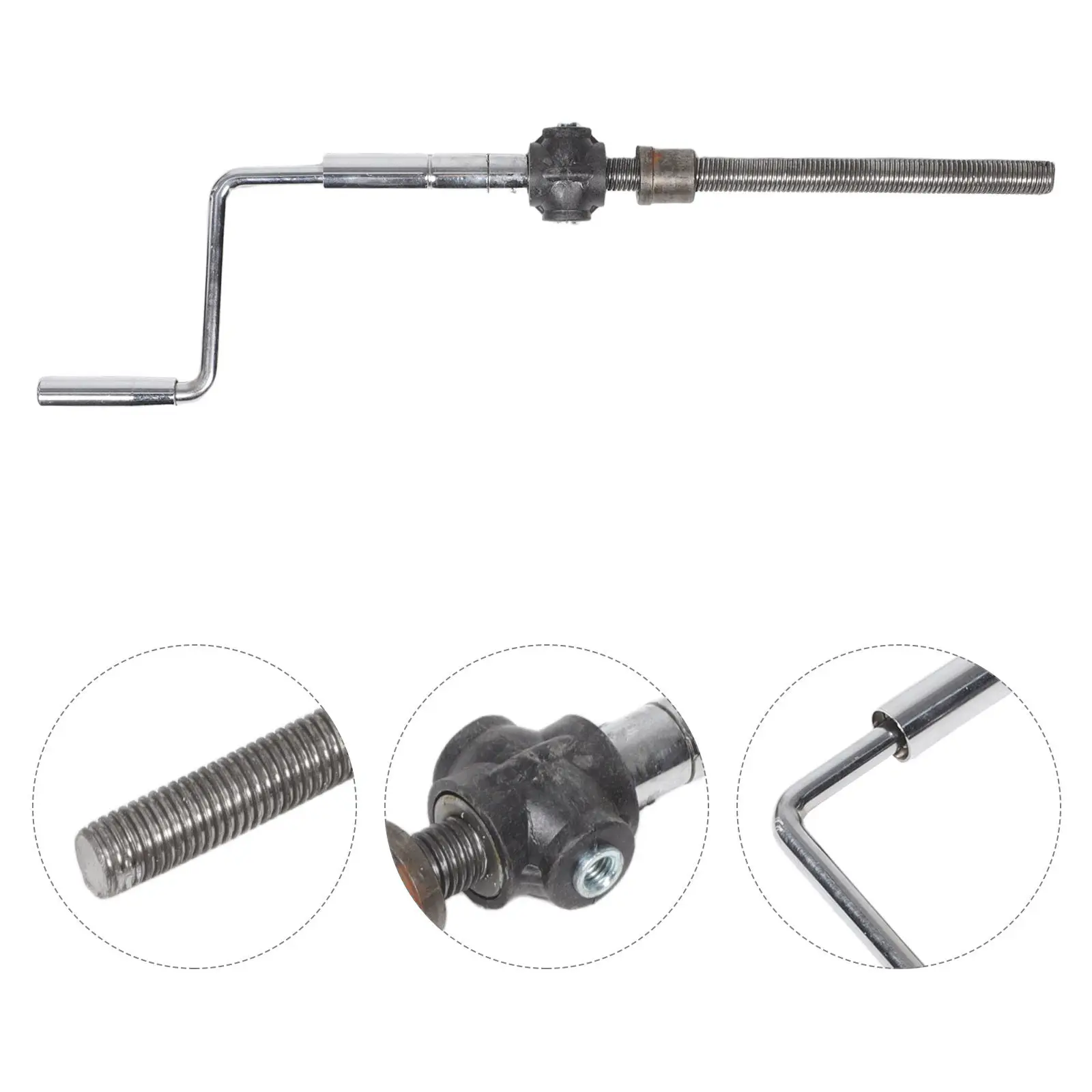 height-adjustment-crank-handle-assembly-nursing-bed-semi-electric-replacement-handle-for-nursing-care-adjustable-crank-assembly