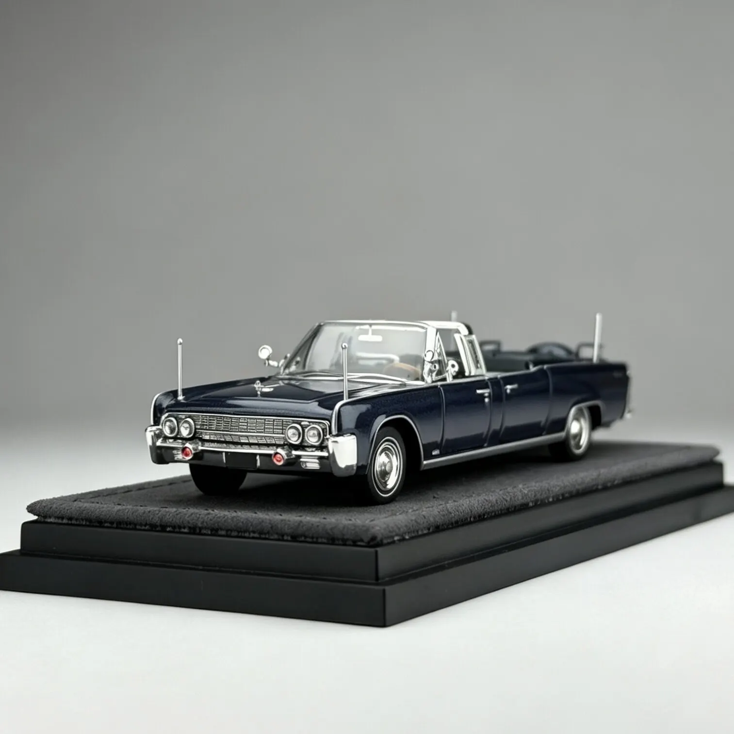 Modelo de Auto de Aleación a Escala 1:64 de Beijing HEC Lincoln Continental X100, Diecast GOC