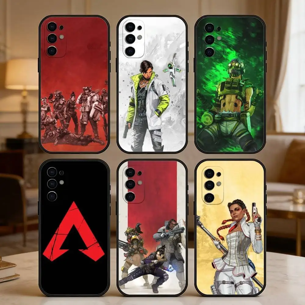 

Game A-Apex L-Legends Ptinted Phone Case For Samsung S25,S24,S21,S22,S23,S20,Ultra,S26,Plus,Fe,Note,5G Black Cover