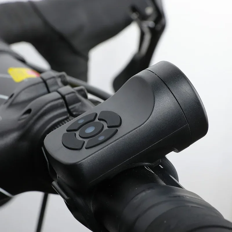 

Bike Bell USB Rechargeable Bicycle Motorcycle Electric Bell Horn 4 Modes Mountain Road Cycling Anti-theft Alarm Horn