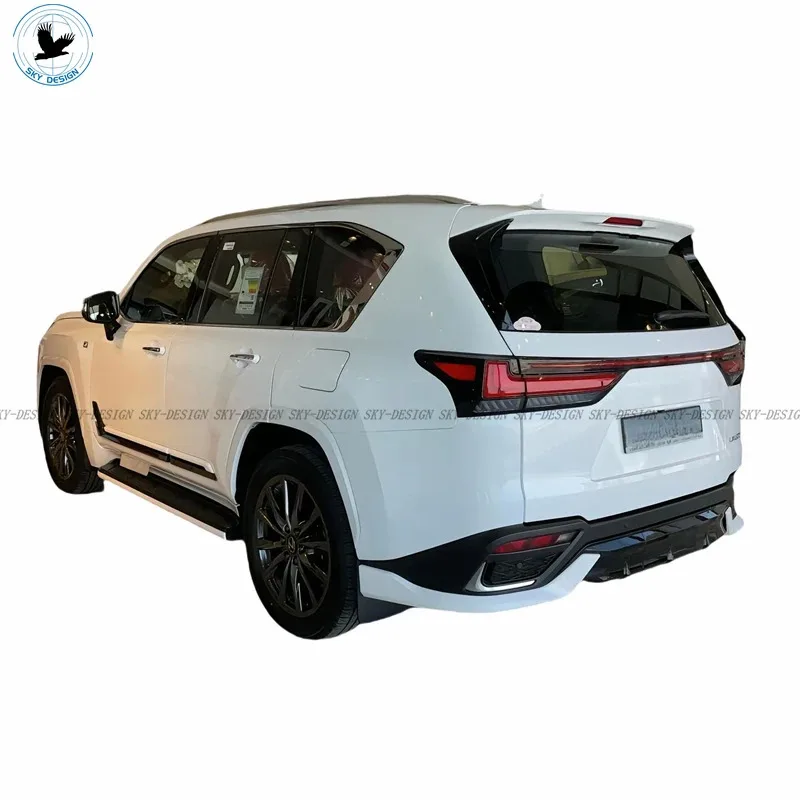 High quality2024 2025 LX Bodykit for  LX600 Upgrade Front Lip Rear Diffuser Side Mirror F Sport Bodykit