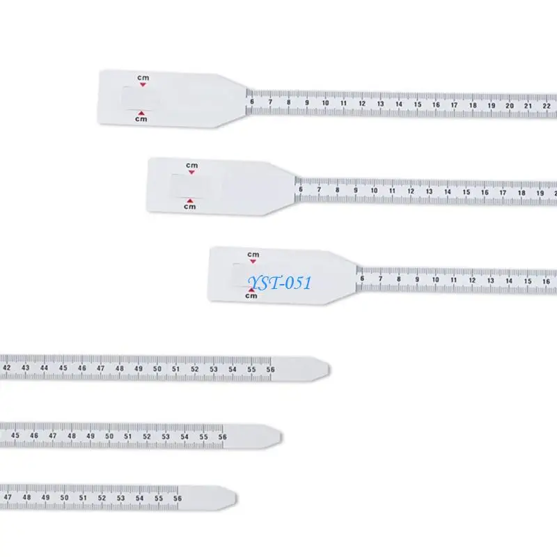 E15A Direct-Read MUAC and Head Measuring Tape, Plastic Size Tool with in Window for Family Use and Daily Measure Use