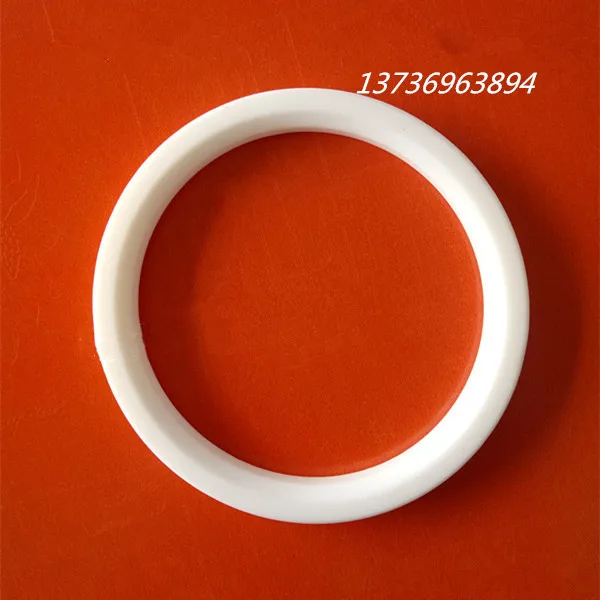 10pcs DN80 ball valve PTFE sealing ring Q41 white plastic king gasket sphere core gasket 3 inch ball valve seat