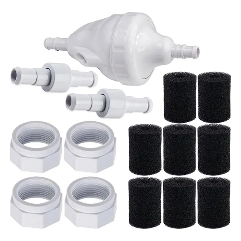 

A88E-Pool - Улучшенные сменные детали G52 для очистителя бассейнов, белый и черный пластиковый шланг для бассейна, совместимый с моделями 280, 180, 3900 Rei.