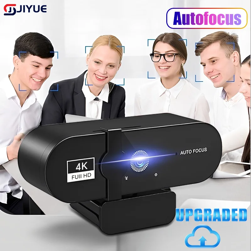 

PC Webcam 4K Mini Camera 2K Full HD Webcam With Microphone 30fps USB Web Cam For Auto Focus PC Laptop Video Shooting Camera