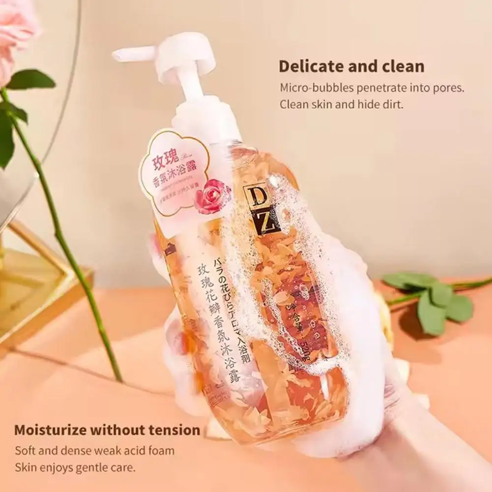 

NEW Aromatherapy Moisturizing Body Wash Large Capacity 520ml Long-Lasting Fragrance Deep Cleansing Moisturizing Body Wash