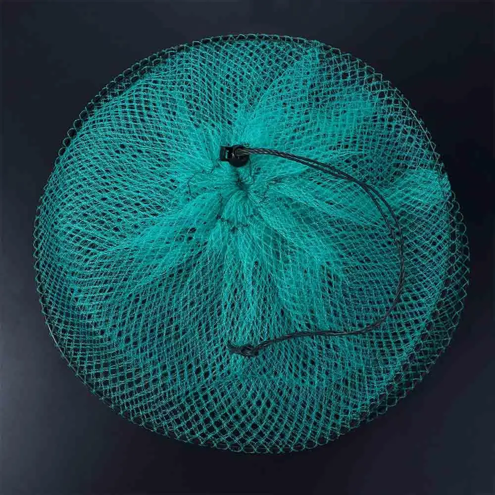 Tackle Lobster Storage Cage Random color Fish Guard Nets Cast Net Fishing Net Fish Shrimp Mesh Cage Fishing Trap Network
