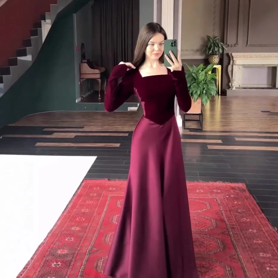 

Женские праздничные платья с квадратным воротником в арабском стиле, длинные робы-джалабии с завязками, кружевные, для Рамадана, Марокко, Дубай, исламские абайи, вестидос