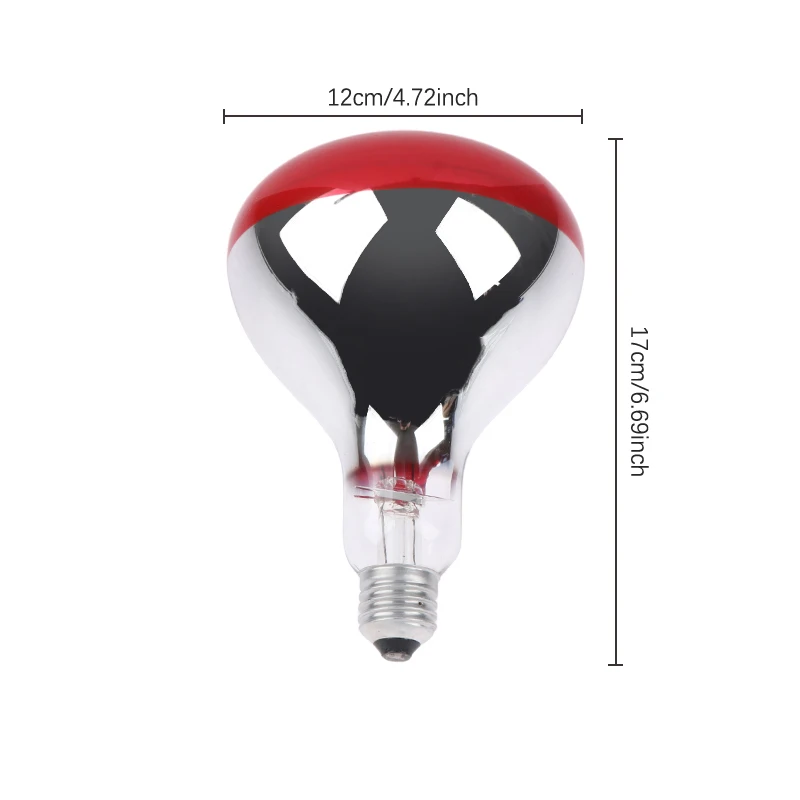 220V 275W Infrarood Gloeilamp Therapie Lamp Full Body Terug Kniegewricht Pijnbestrijding Fysiotherapie Verwarming Thuisgebruik gezondheidszorg