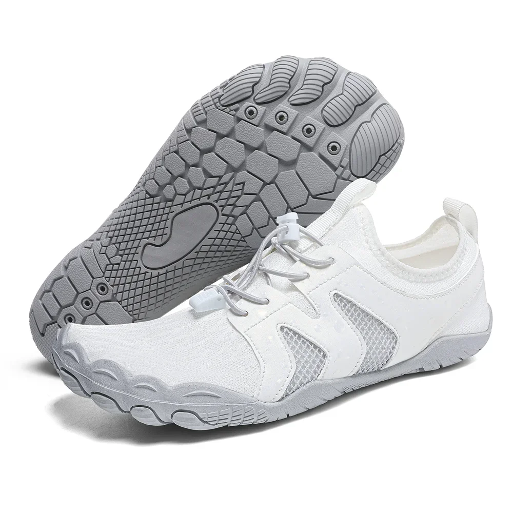

Women Men Water Shoes Upstream Wading Swimming Barefoot Five Fingers Aqua Shoes Beach Seaside Gym Fitness Unisex Sneakers New