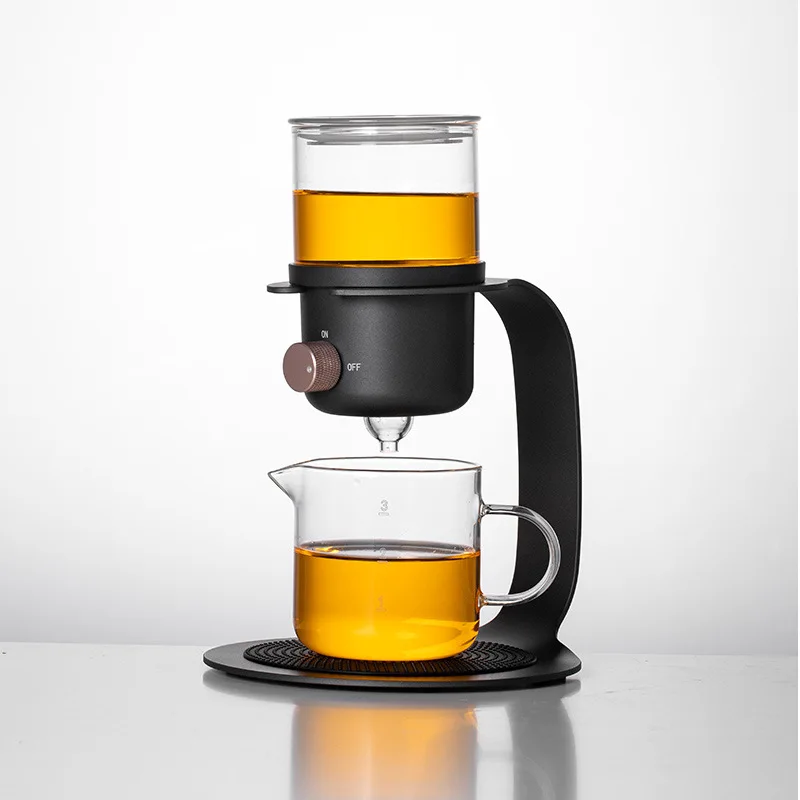 Magnetic Suction Teapot Kung Fu Tea Pot Glass Home Heat-resistant Glass Coffee Cold Brew Pot Tea Making Artifact Pu Erh Kettle