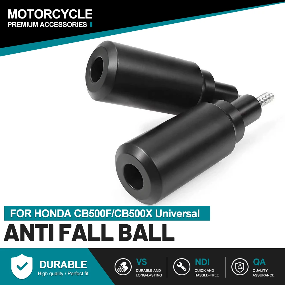 FOR Motorcycle Frame Sliders CNC Aluminum Anti Fall Crash Protector FOR HONDA CB500F CB500X Universal Motorbike Mod Parts