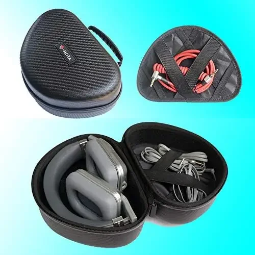 V-MOTA TDI Headphone Suitcase Carry case for Sennheiser HD4.20S HD4.40 bt HD4.50PXC550 HD8 HD7 Dj HD6 Mix Urbanite XL Momentum