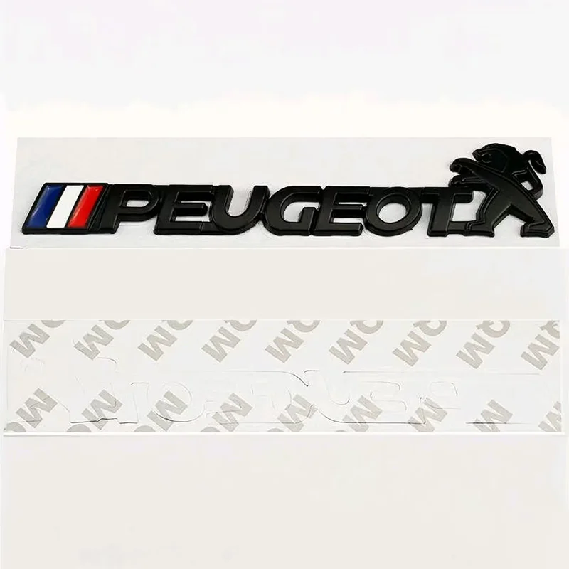 شعار السيارة ملصق اكسسوارات لبيجو 206 307 308 207 3008 208 407 508 2008 5008 301 406 408 607 4008 البندقية RCZ 107 106