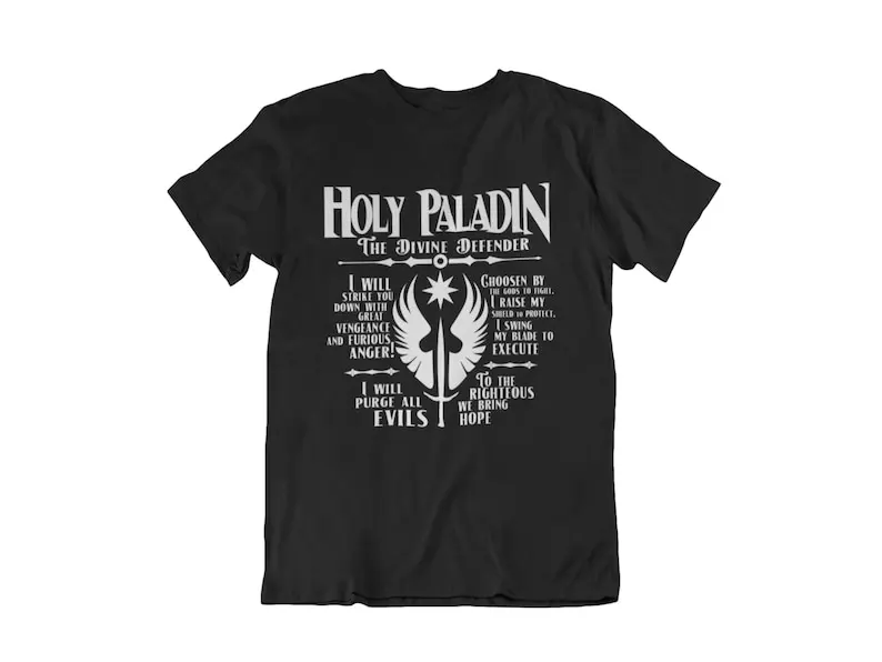 Dungeons and Dragons Paladin T-Shirt