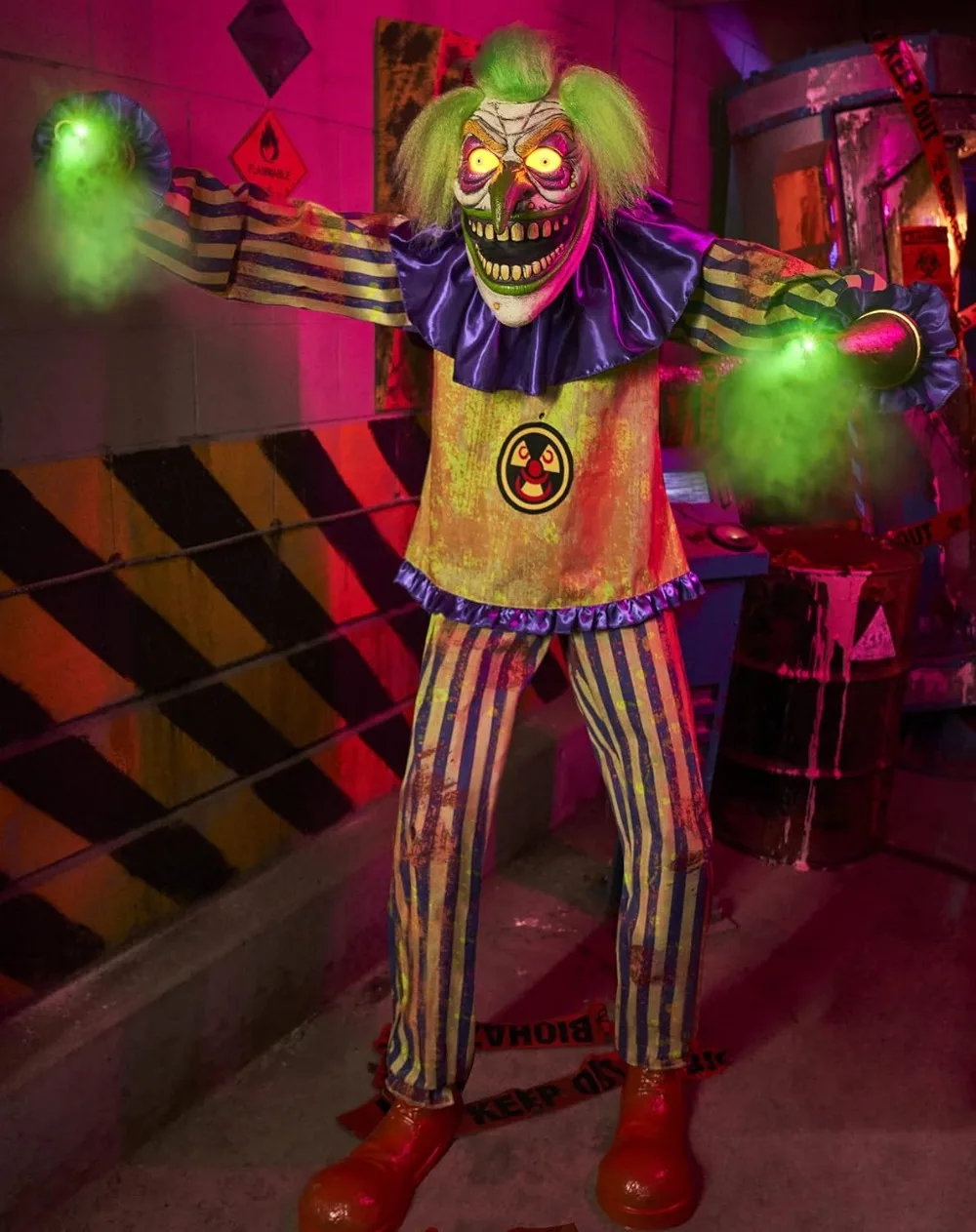 Spirit Halloween 6 Ft Nozzles The Clown Animatronic