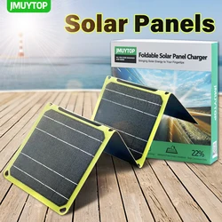 JMUYTOP Solar panel 12v to 17v DC For 12 Voltage car battery storage power station solar charger 5v For outdoor phone power bank