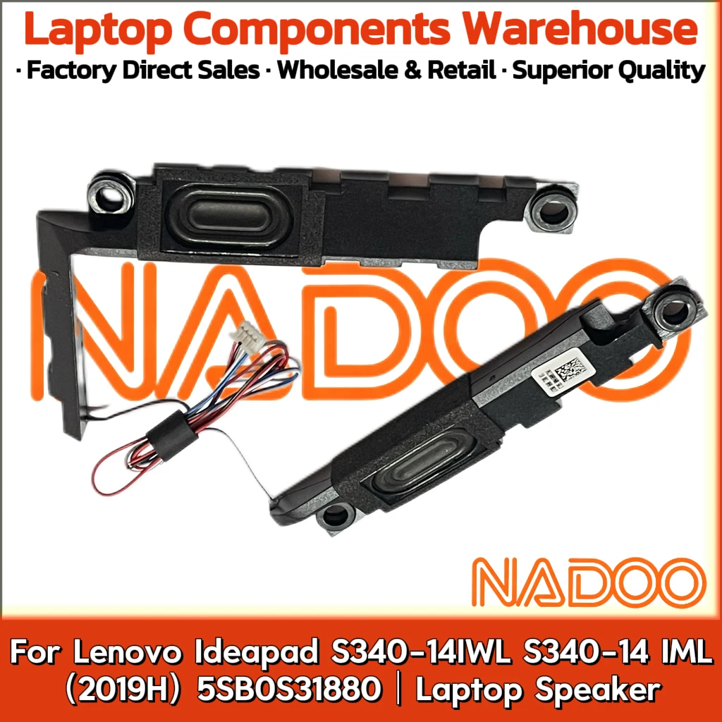 

New Original Laptop Notebook Audio Speaker For Lenovo Ideapad S340-14IWL S340-14 IML （2019H） 5SB0S31880 Built in horn audio