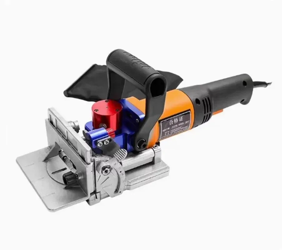 Portable Slotting Machine Home Installation Woodworking Invisible Connector Panel Type Multifunctional Slotting Punching 220V