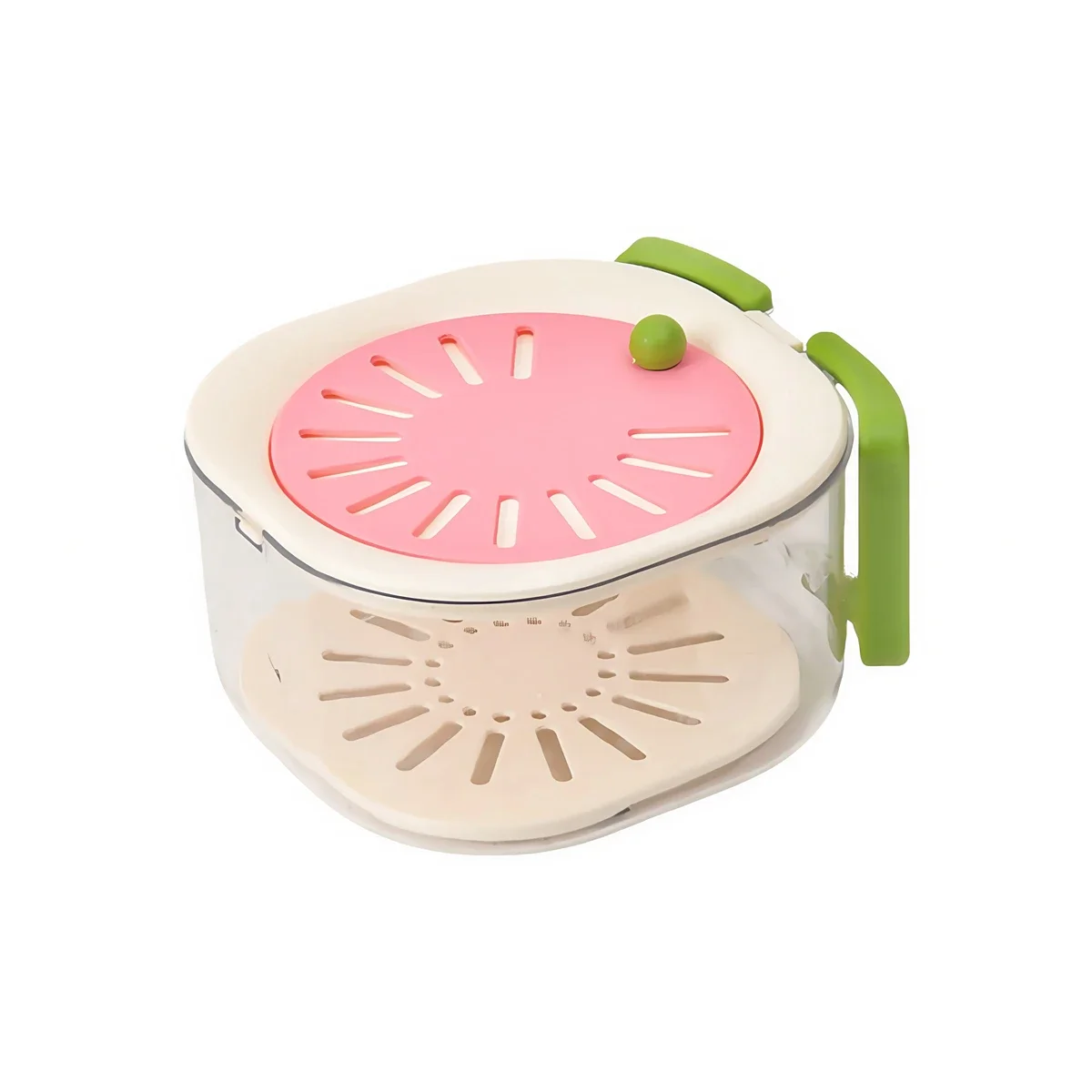 

15x15x8.5cm Drain Strainer Bowl Easy Clean Drain Basket Vegetable Colander Easy To Clean Efficient Water Drainage