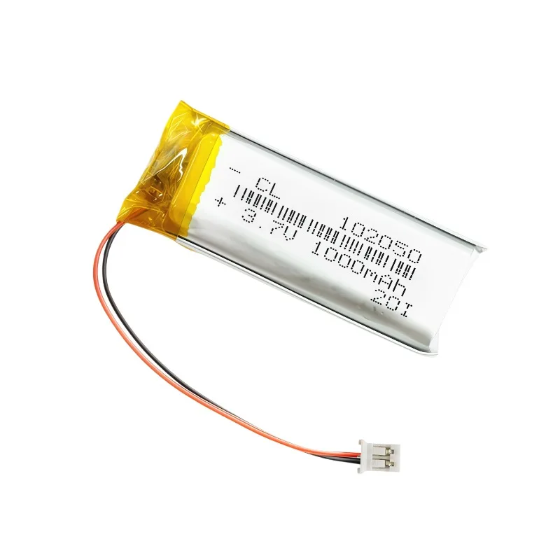 102050 learning machine battery 3.7V polymer lithium battery can be charged 1000mAh