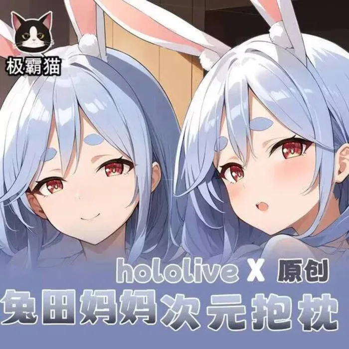 Cosplay Anime Game HOLOLIVE YouTuber Usada Pekora Dakimakura Case Otaku Pillow Cushion Xmas Pillowcase Gift