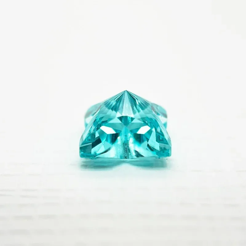 

TOP Lab Grown Paraiba Quincunx Shape Gemstone for DIY Advanced Jewelry Making Inlay Ring Necklace Selectable AGL Certificate