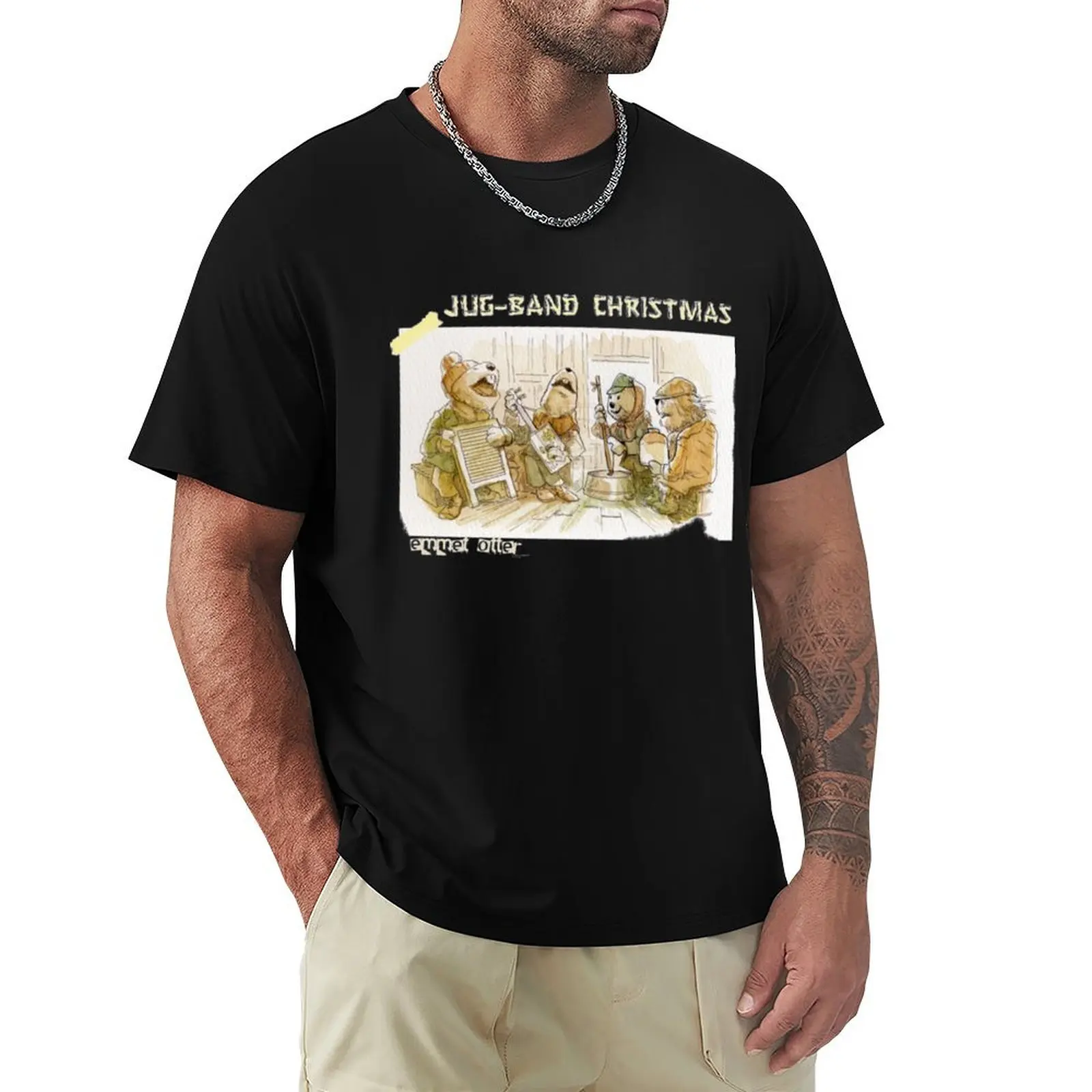 emmet otter jug band shirt T-Shirt Funny t-shirts designer shirts Funny t-shirt shirts graphic tee heavy weight t shirts for men