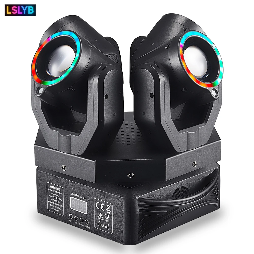 

150 Вт 4-головные движущиеся головные фонари RG Laser + RGBW + луч + RGB световые полосы Многоцелевое освещение с эффектом дискотеки