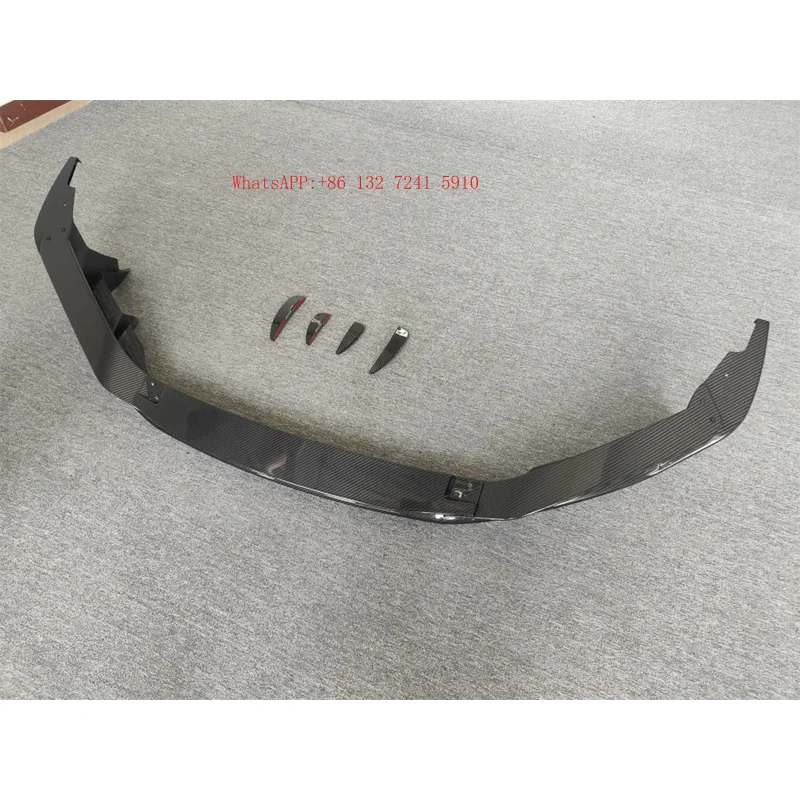 High Quality Dry Carbon Fibe Front Bumper Lip