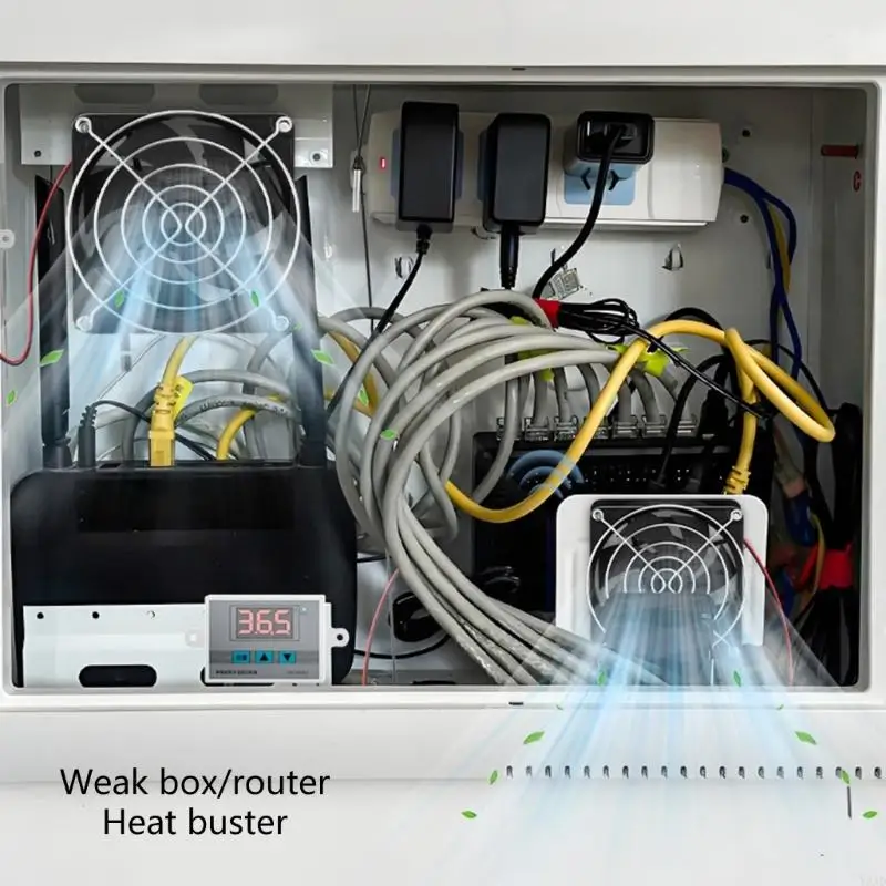 

Y8AD Тихий USB -охлаждающий охлаждающий вентиляторы для электроники с двойным шариком